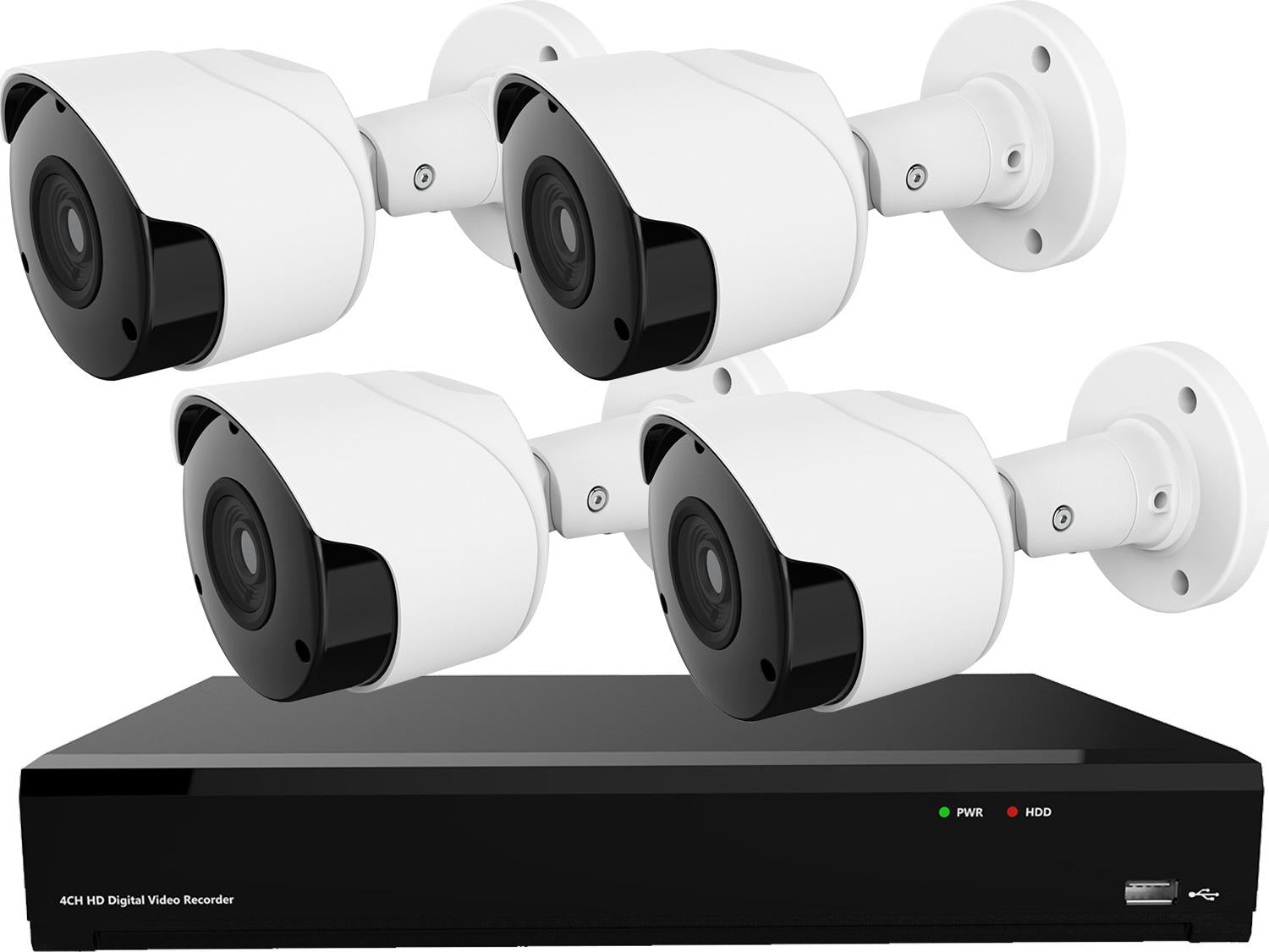 Gamut 8MP IP 4 Bullet Camera CCTV System