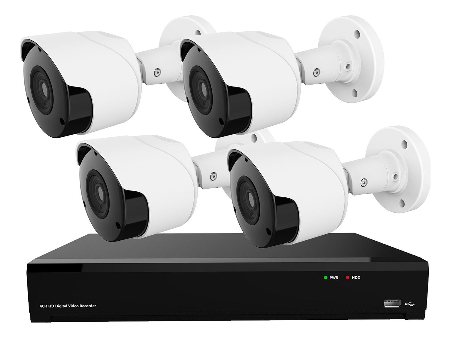 Gamut HD 4 Camera CCTV System