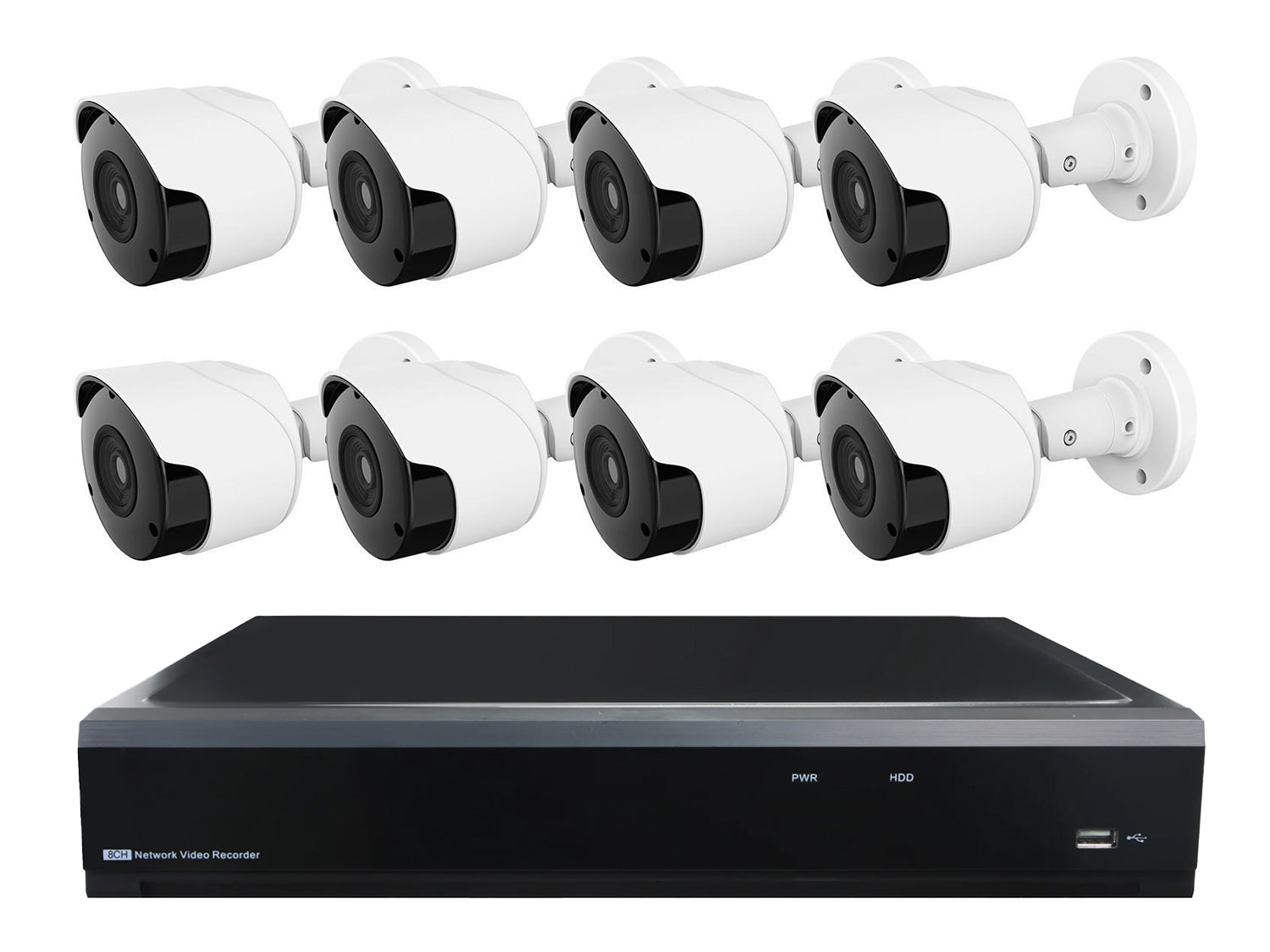 Gamut HD 8 Camera CCTV System