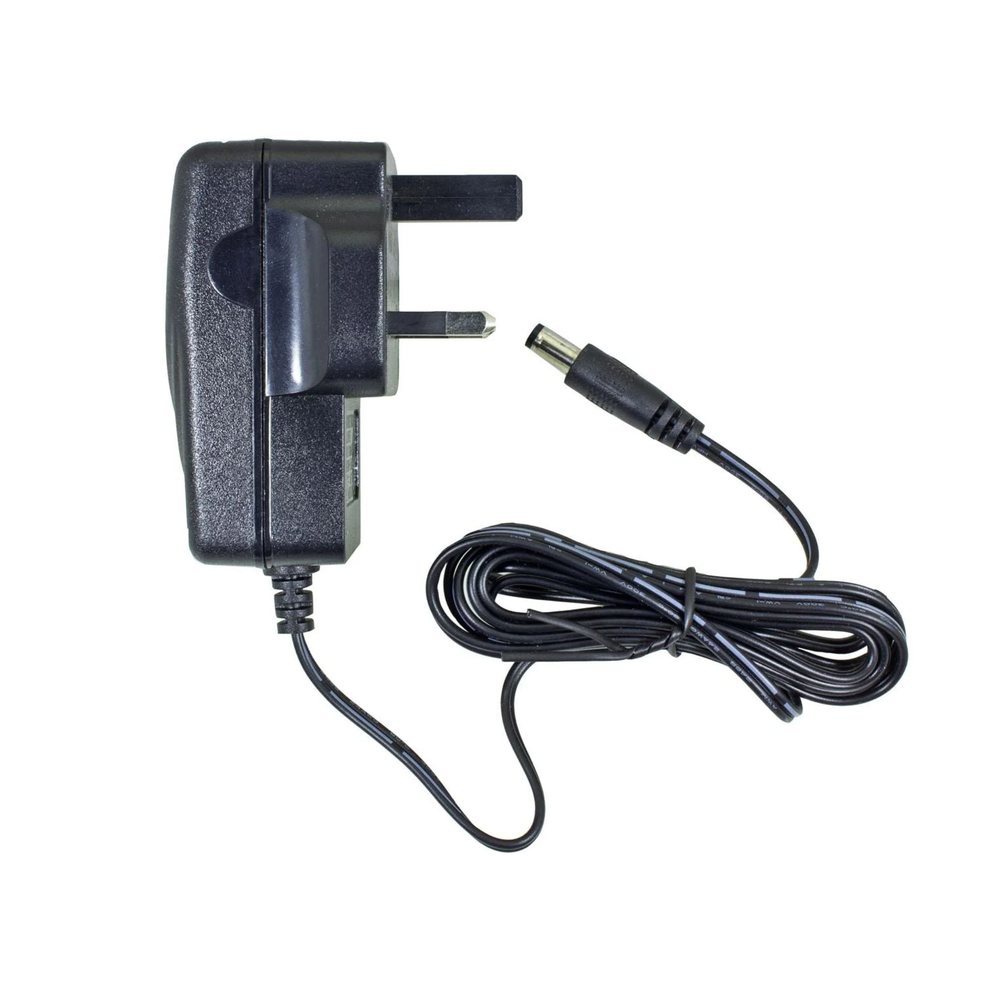 12V DC 1A UK Power Supply 2.1mm Jack 3m Cable