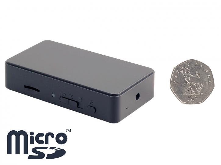 Mini Battery-Powered Pinhole Spy Camera with Motion Detection 720p HD