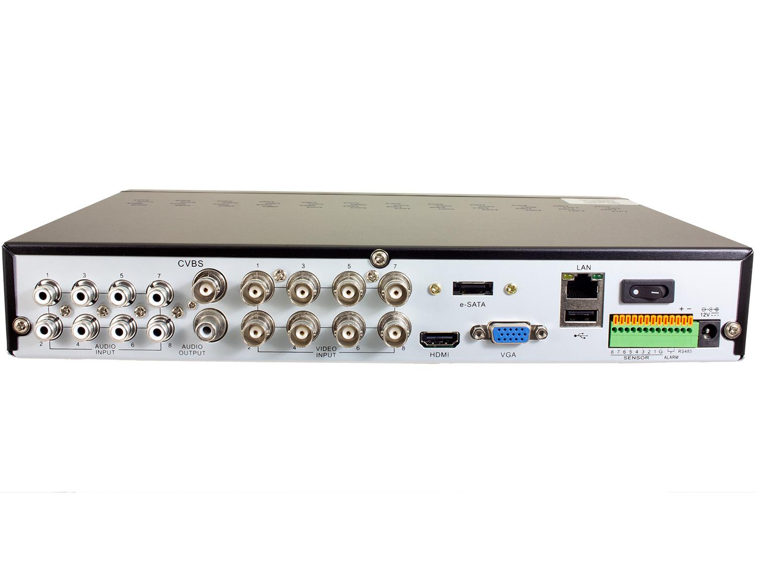Gamut 8-Channel 4-in-1 HD CCTV DVR