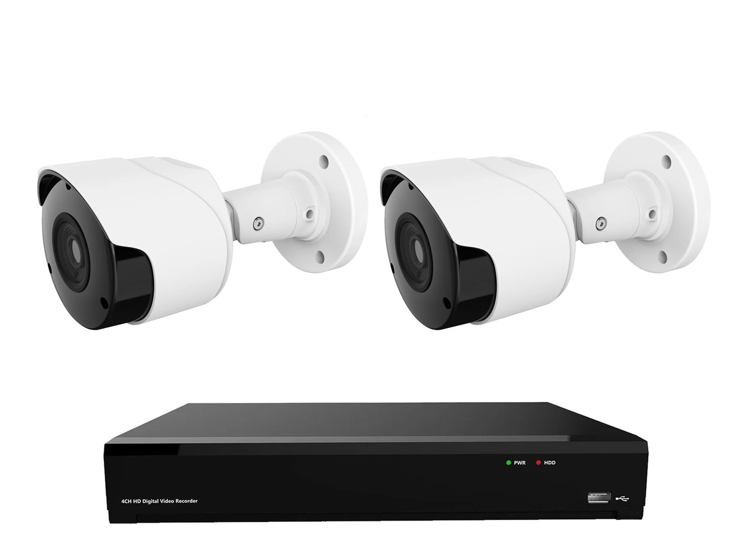 Gamut 5MP HD-TVI 2 Bullet Camera CCTV System