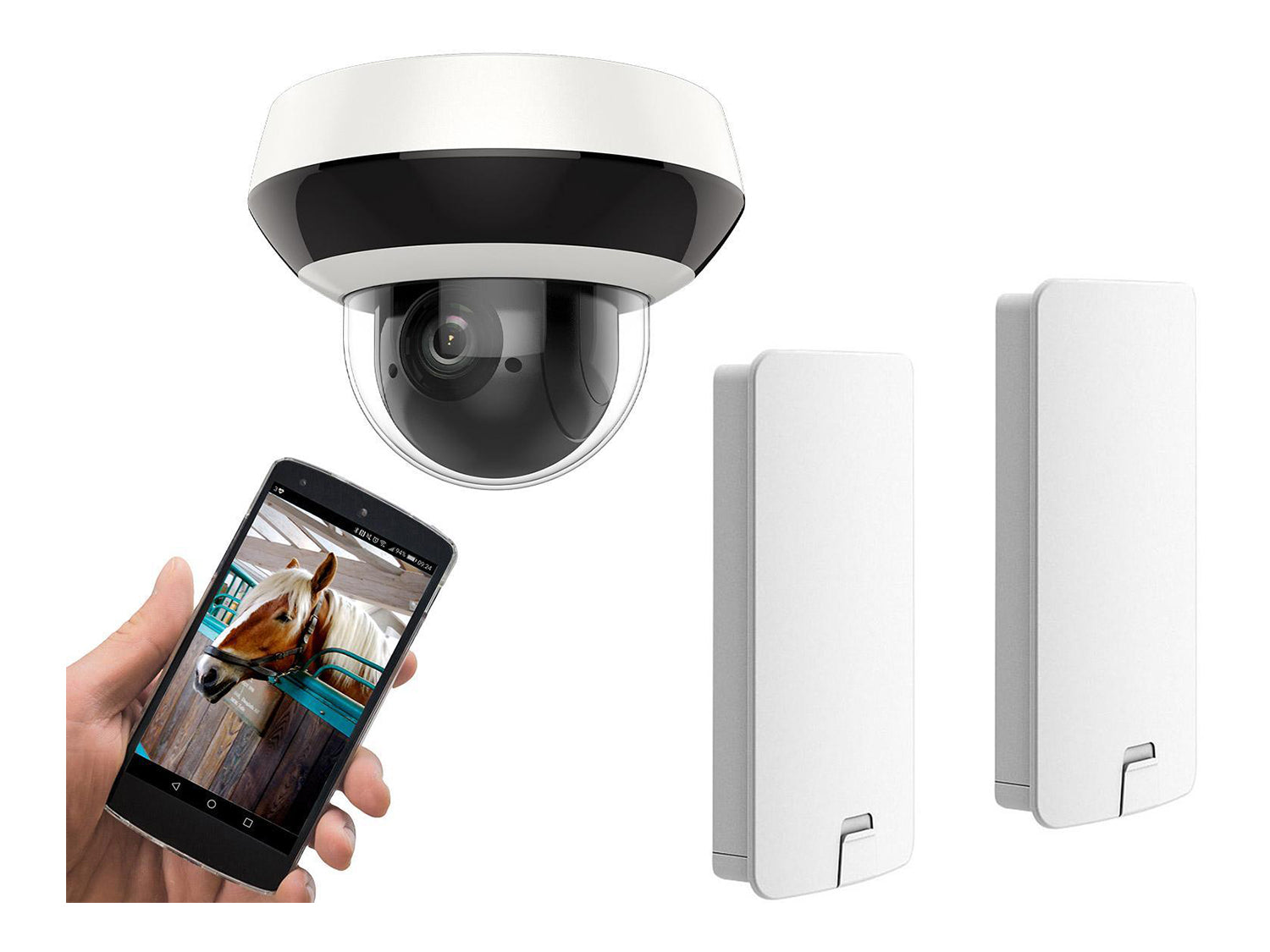 Closewatch Small Livestock Camera Kit with Long Range Wireless